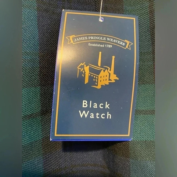 James Pringle Weavers Black Watch Kilt
Scotland‎ Wool Blend Women’s 8 NEW - Picture 3 of 10